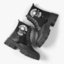 Bota Coturno Tratorada Cano Médio Preto Black Label Society Bandas De Rock