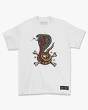 Camiseta de Algodão Snake Bones