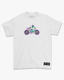 Camiseta de Algodão Biker