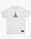 Camiseta de Algodão Lines Five Colors
