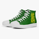 Tênis Cano Alto Verde Mamonas Amarelo Mamonas Assassinas