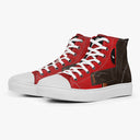 Tênis Cano Alto Vermelho Deadpool Geek
