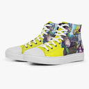 Tênis Cano Alto Amarelo Zom 100: Bucket List of the Dead Correndo Anime