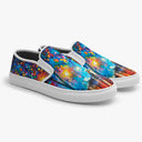 Tênis Slip On Azul Van Gogh Pintura Cultura e Arte