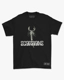 Camiseta de Algodão Scorpions