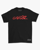 Camiseta de Algodão Gorillaz