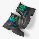 Bota Coturno Tratorada Cano Médio Led Zeppelin Integrantes Retrô Preto Bandas de Rock