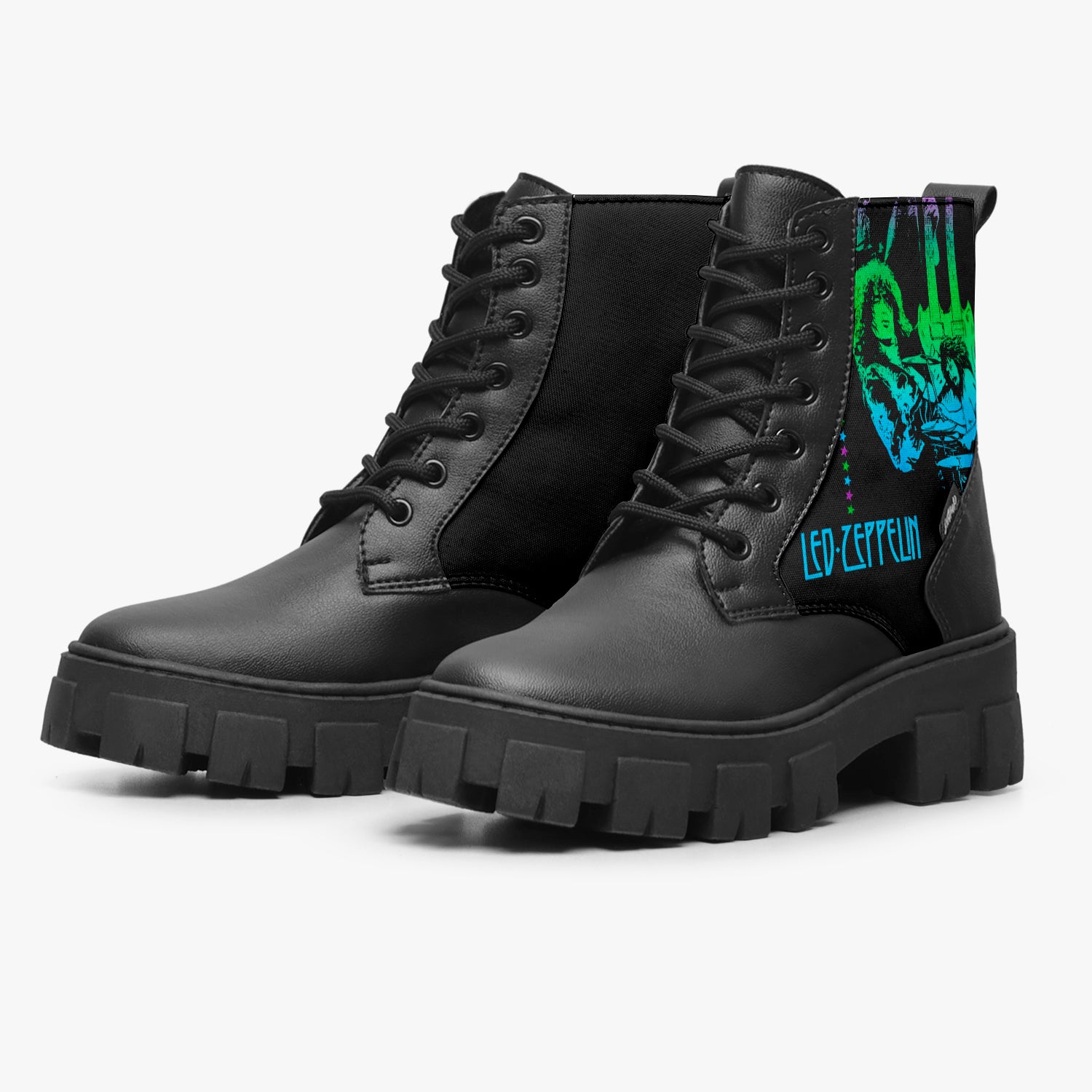 Bota Coturno Tratorada Cano Médio Led Zeppelin Integrantes Retrô