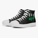 Tênis Cano Alto Preto Green Day Integrantes Punk Rock Bandas de Rock