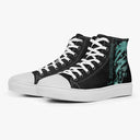 Tênis Cano Alto Preto Iron Maiden Heavy Metal Powerslave Bandas de Rock