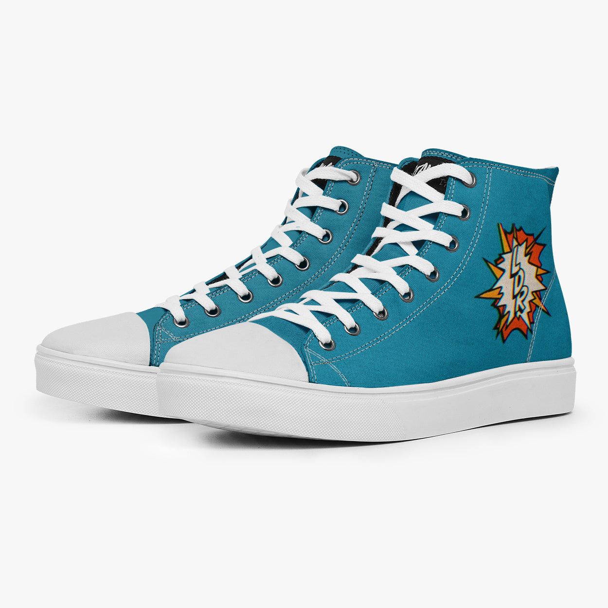 Tênis Cano Alto Azul Lana Del Rey LDR Aesthetic Pop Music – Stamp It