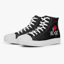 Tênis Cano Alto Preto Rock n Roll Banda Bon Scott AC/DC