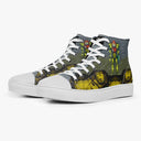 Tênis Cano Alto Colorido Jogos Clássicos Super Metroid Samus Pixel Games