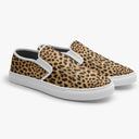 Tênis Slip On Amarelo Pattern Pele de Onça Animais