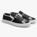 Tênis Slip On Preto Pink Floyd Capas de Álbum Bandas de Rock