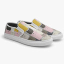 Tênis Slip On Colorido Pattern Novo Cats Amor Por Gatos Desenho