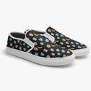 Tênis Slip On Preto Vida de Inseto Formiga Lua Desenho