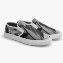 Tênis Slip On Cinza Salvador Dalí Atomicus Cultura e Arte