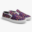 Tênis Slip On Roxo Cute Psicodélico Desenhos Tumblr