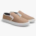 Tênis Slip On Marrom Boo Fantasma Abstrato