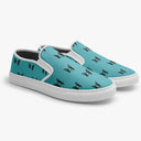 Tênis Slip On Verde Bulldog Preto Animais