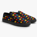Tênis Slip On Preto Personagens Sonic Games