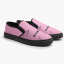 Tênis Sapatênis Slip On Rosa Black Pink
