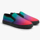Tênis Slip On Colorido Degrade Cores