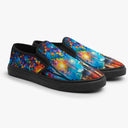 Tênis Slip On Azul Van Gogh Pintura Cultura e Arte