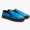 Tênis Slip On Microfone Música Azul Dudu Varello