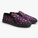 Tênis Slip On Roxo Cute Psicodélico Desenhos Tumblr