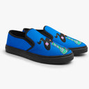Tênis Slip On Azul Balão volumétrico Química Abstrato