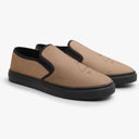 Tênis Slip On Marrom Boo Fantasma Abstrato