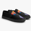 Tênis Slip On Preto O Astronauta nas Estrelas Tumblr