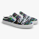 Tênis Sapatênis Mule Preto Geek Nerd Game Over