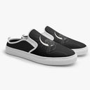 Tênis Mule Preto Mulher Coque Lua Minguante Abstrato