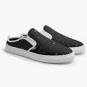 Tênis Mule Preto Universo e Estrelas Brancos Abstrato