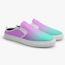 Tênis Sapatênis Mule Rosa e Azul Tumblr Degradê Delicado Sky