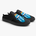 Tênis Mule Preto The Rolling Stones Marca Colorida Bandas de Rock